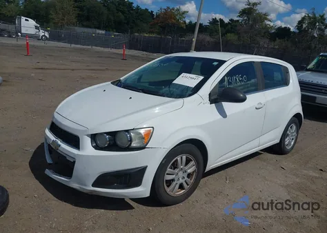 2013 Chevrolet Sonic Lt Auto from USA, damaged, VIN 1G1JC6SG7D4215360